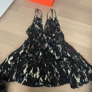 Free People camouflage dress